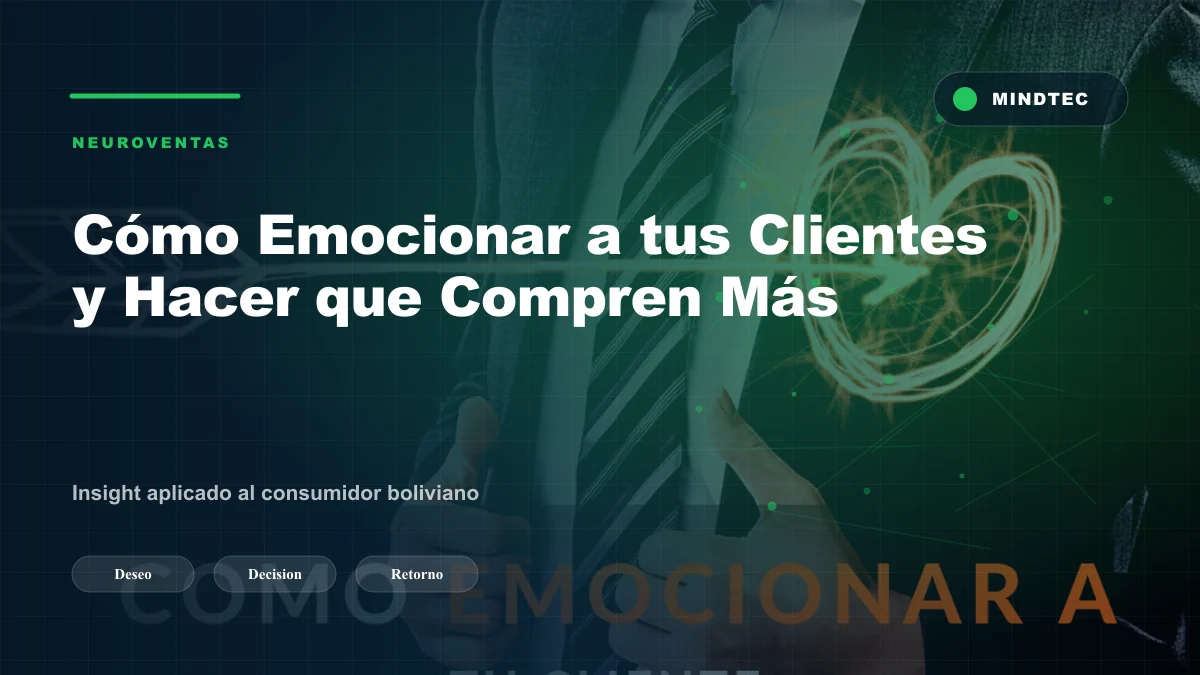 Cómo Emocionar a tus Clientes y Hacer que Compren Más (y Vuelvan)