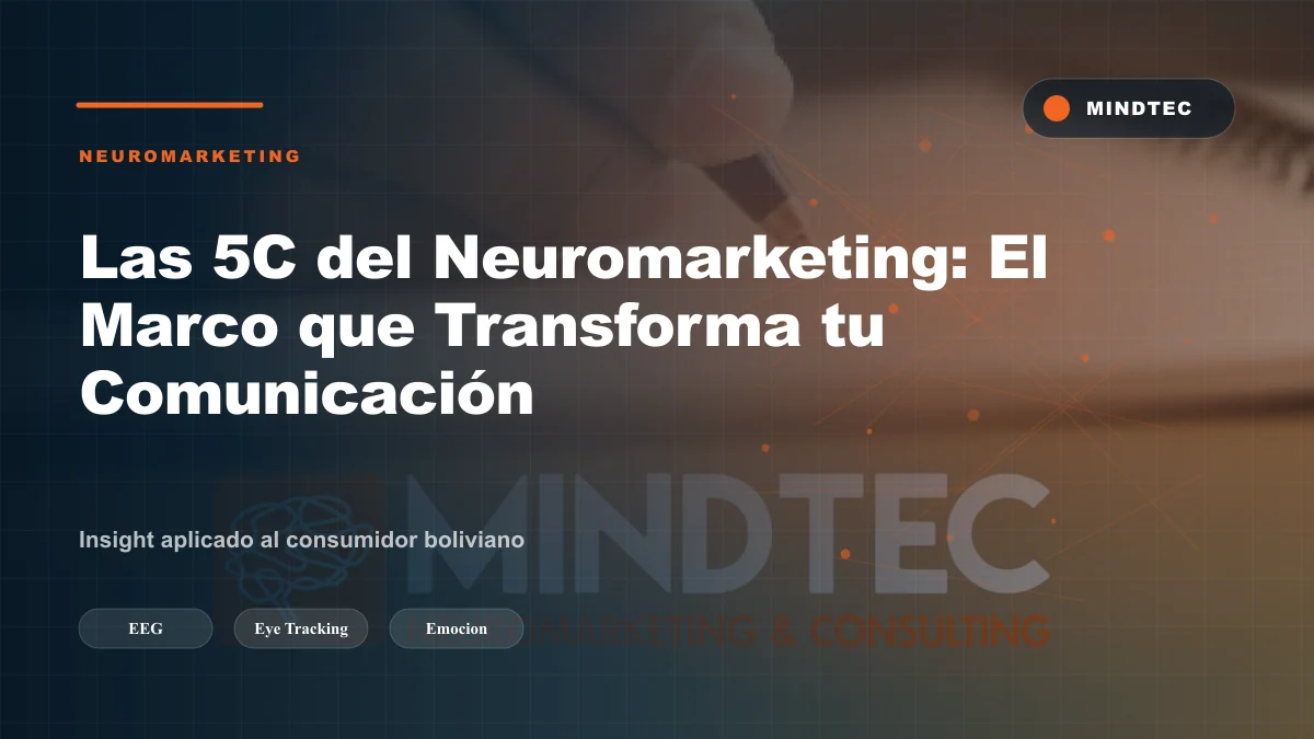 Las 5C del Neuromarketing: El Marco que Transforma tu Comunicación
